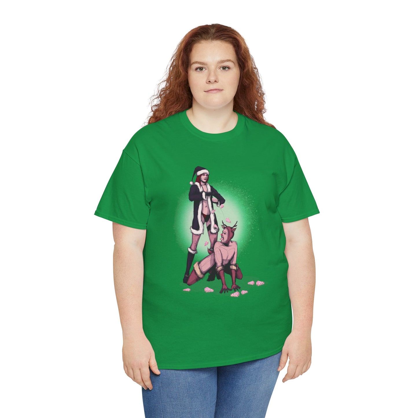 Christmas Rain Unisex Heavy Cotton Tee