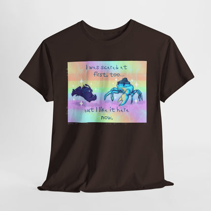 Ocean Rainbow Bridge Unisex Heavy Cotton Tee