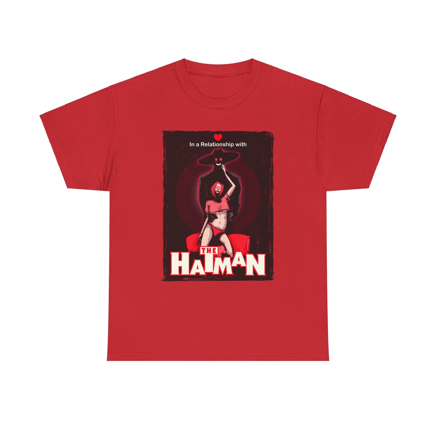 In A Relationship With The Hatman Unisex Heavy Cotton Tee