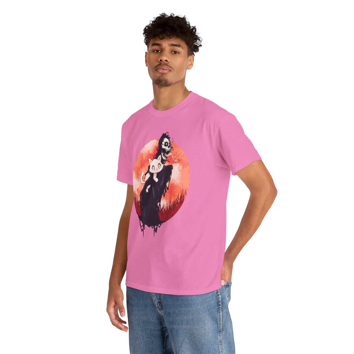 Cat Person Unisex Heavy Cotton Tee