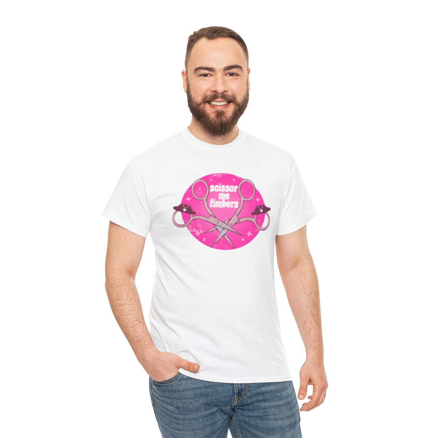 Scissor Me Timbers Unisex Heavy Cotton Tee