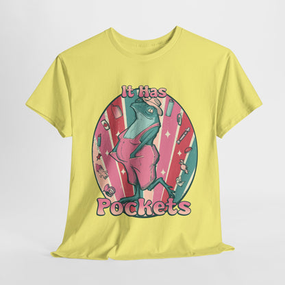 It Has Pockets Unisex Heavy Cotton Tee