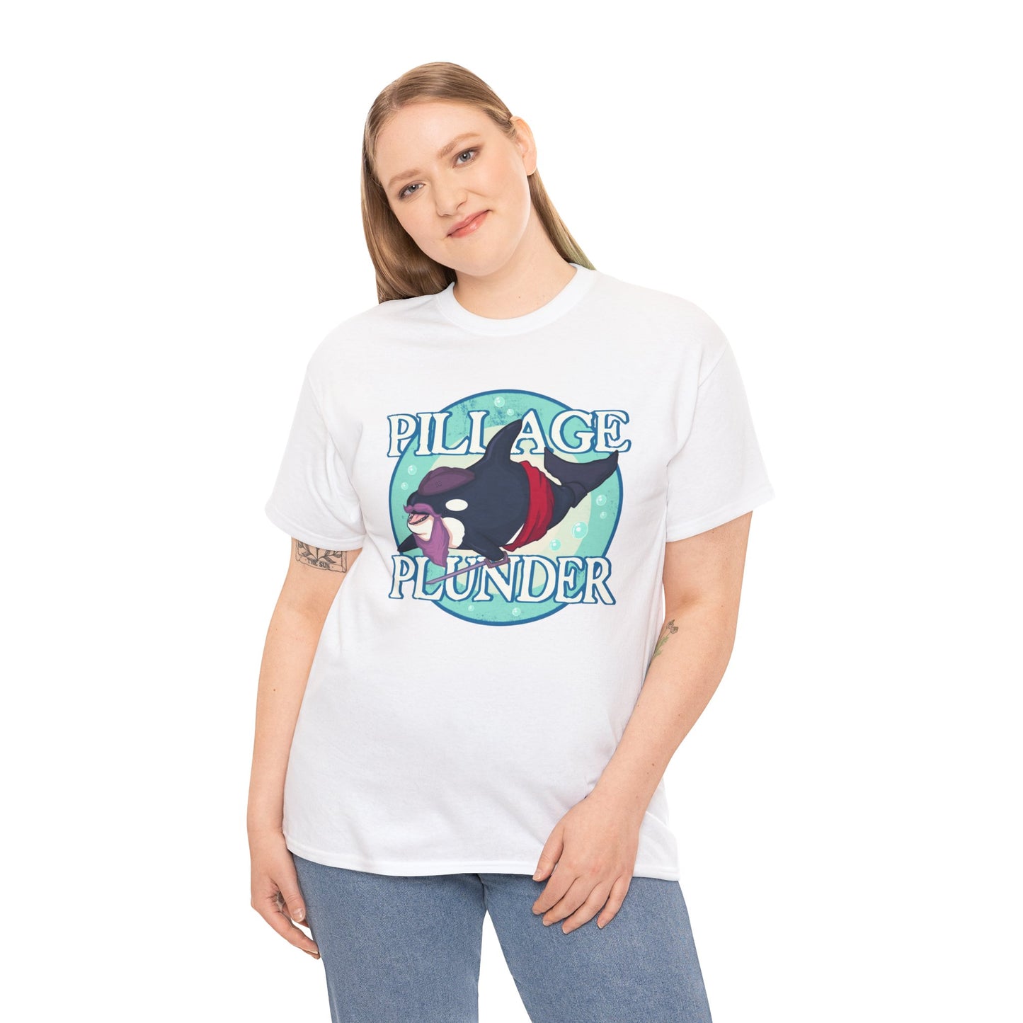 Plunder & Pillage Unisex Heavy Cotton Tee