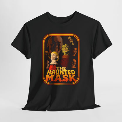 Haunted Mask Unisex Heavy Cotton Tee