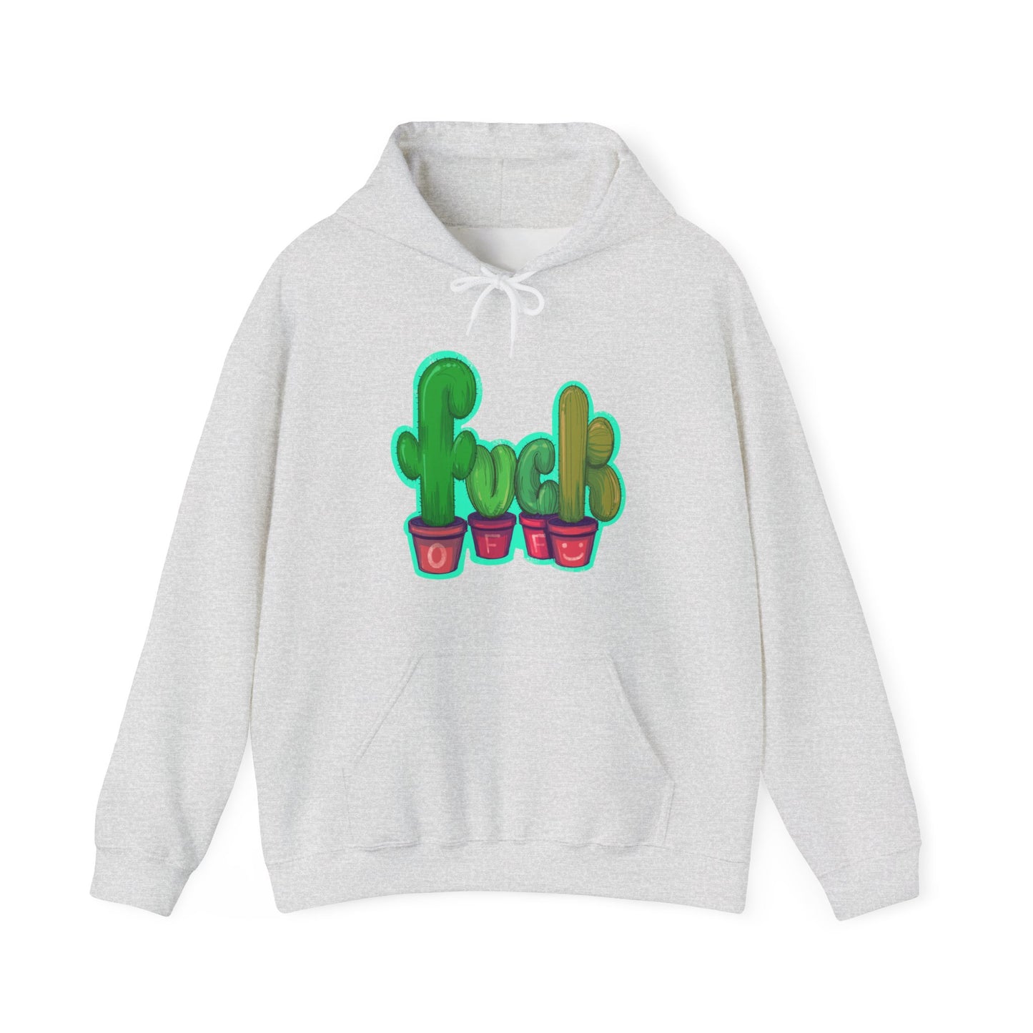 Rude Succulents Unisex Heavy Blend Hooded Sweatshirt