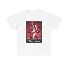 The Siren Tarot (Front & Back Print) Unisex Heavy Cotton Tee