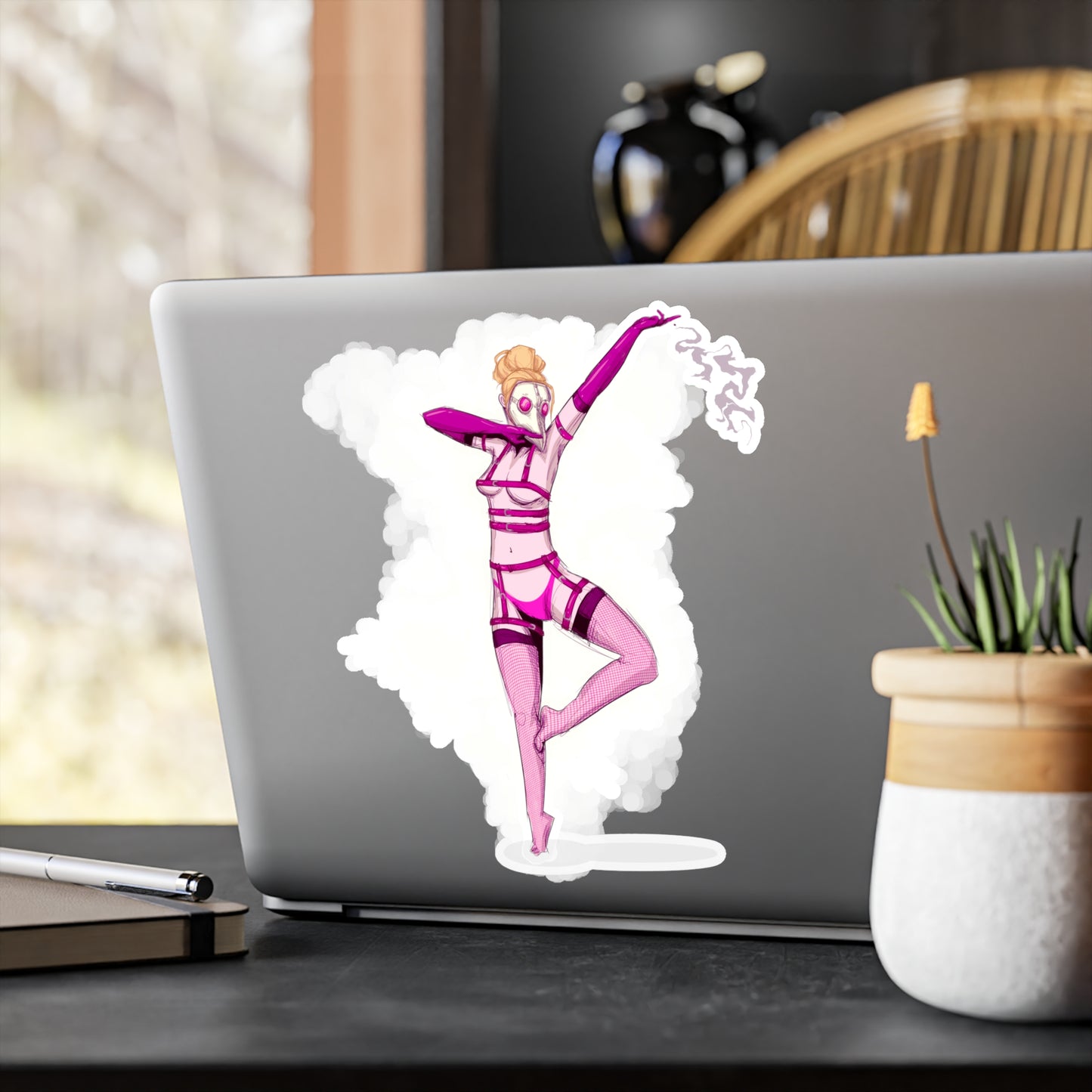 Plague Princess Kiss-Cut Vinyl Decal