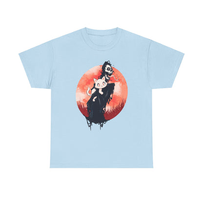 Cat Person Unisex Heavy Cotton Tee