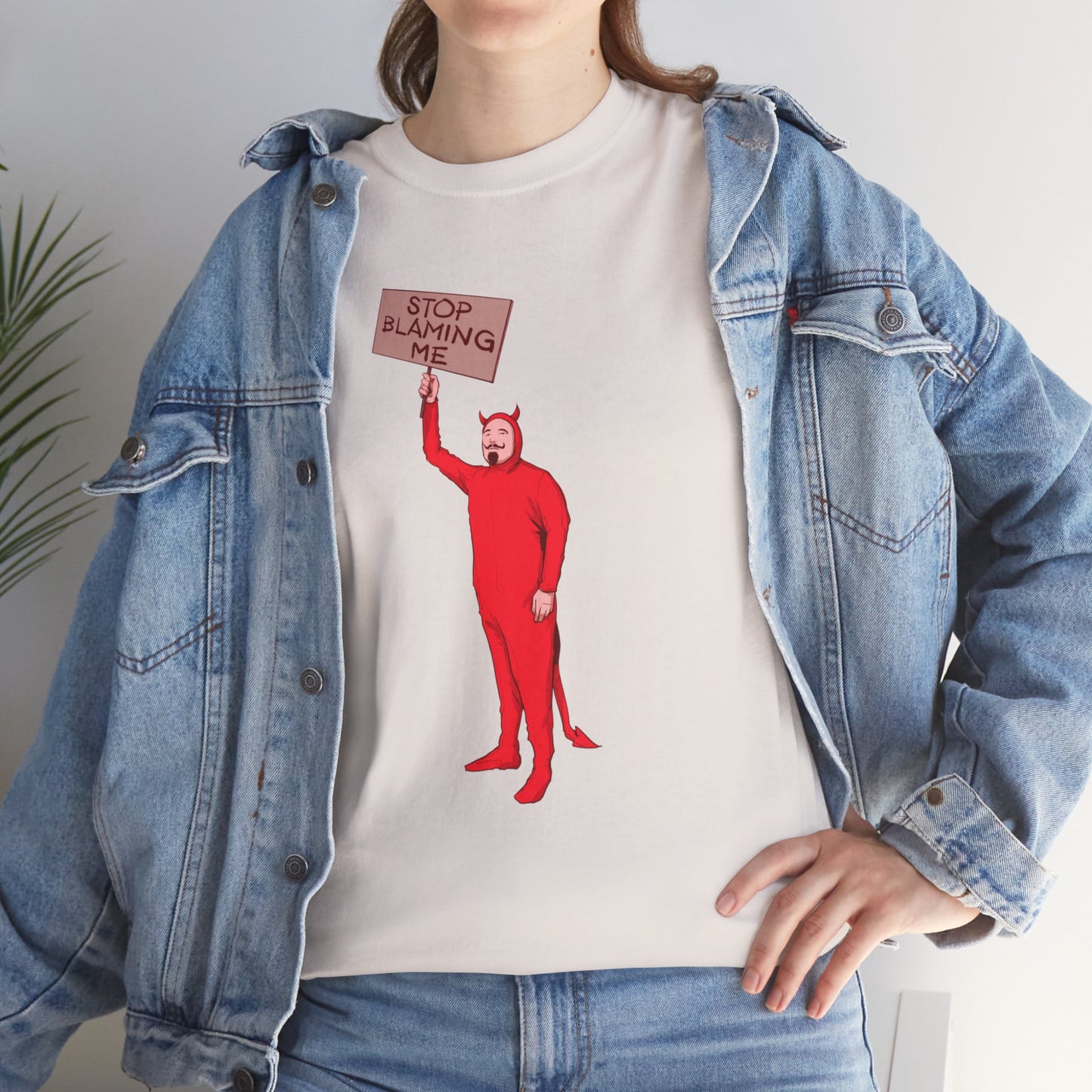 Satanic Scapegoat Unisex Heavy Cotton Tee