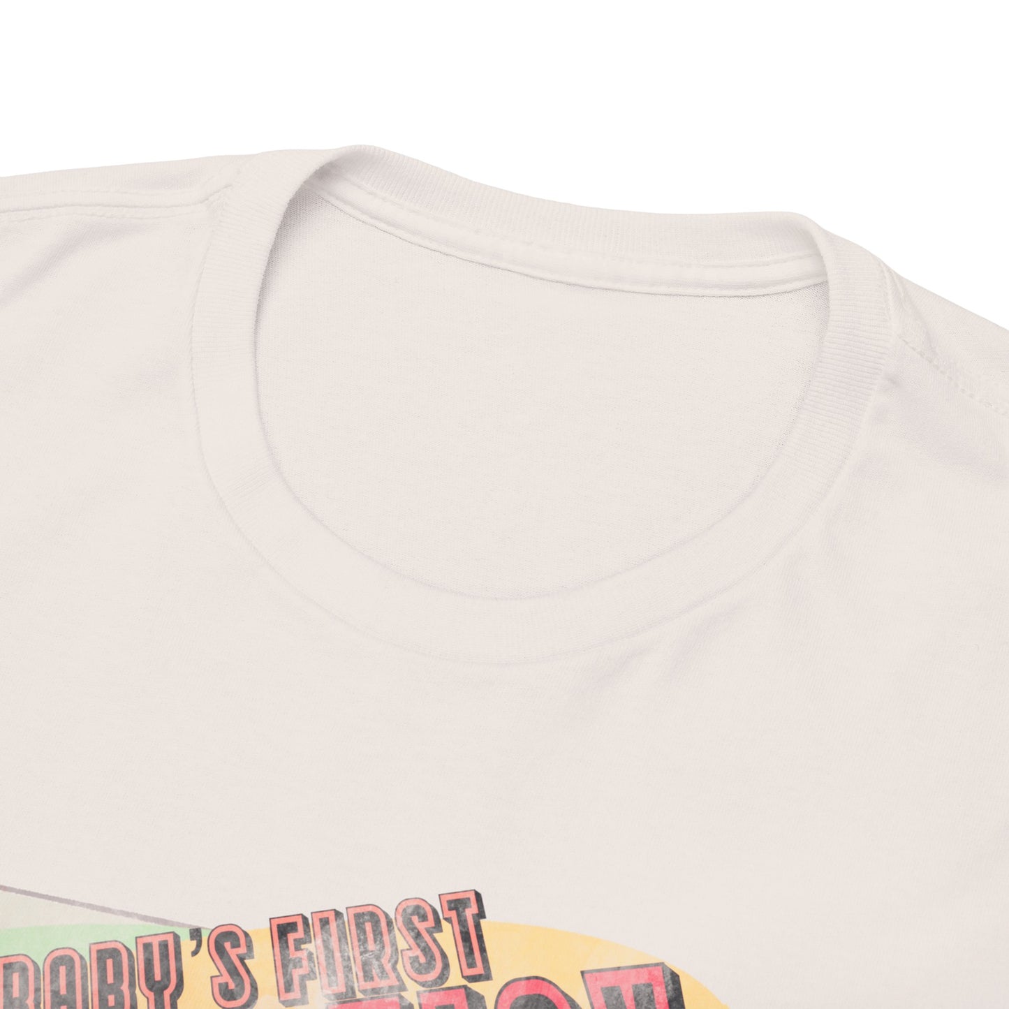 Baby's First Pogo Stick Unisex Heavy Cotton Tee