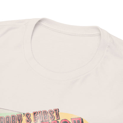 Baby's First Pogo Stick Unisex Heavy Cotton Tee