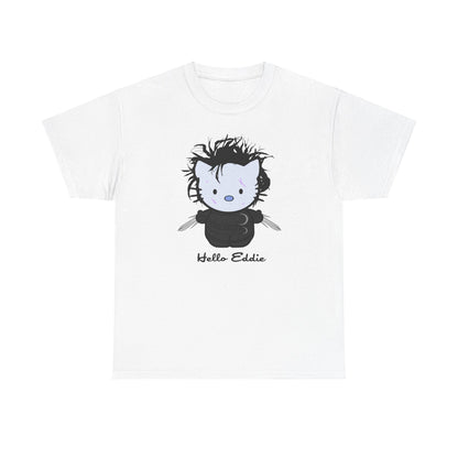 Hello Eddie Unisex Heavy Cotton Patreon Tee