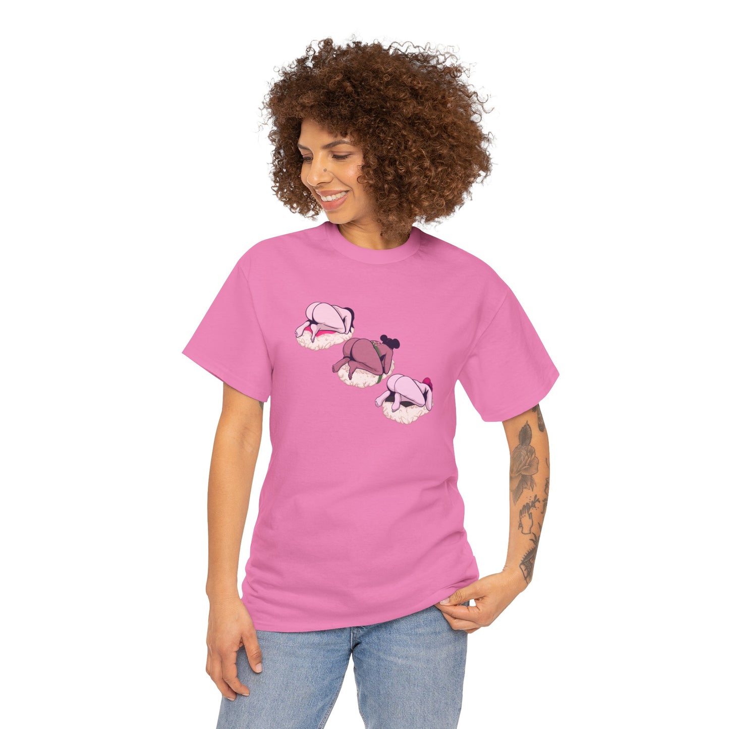 Sushi Unisex Heavy Cotton Tee