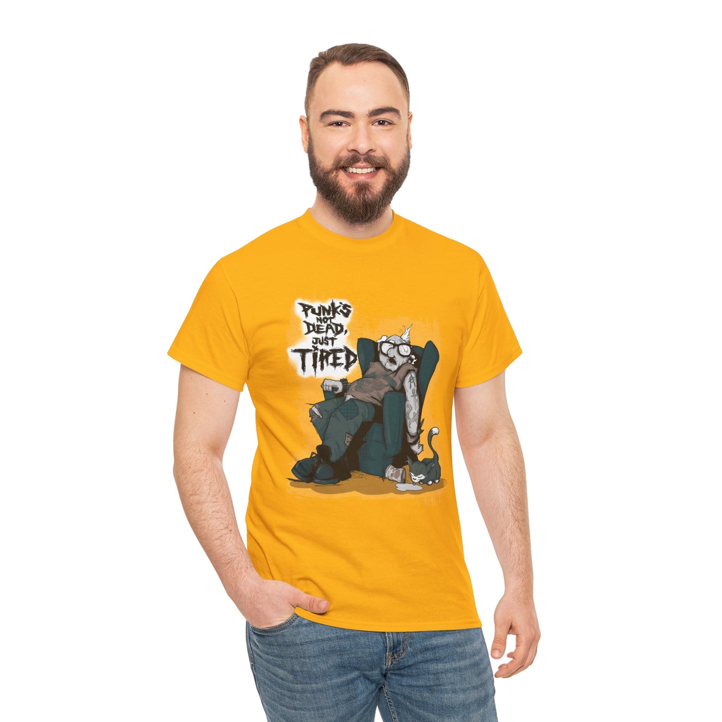 Old Punk Unisex Heavy Cotton Tee