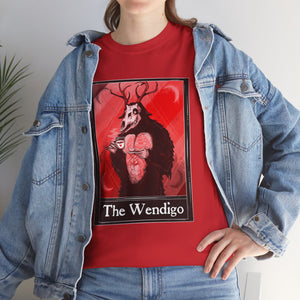 The Wendigo Tarot  (Front & Back Print) Unisex Heavy Cotton Tee