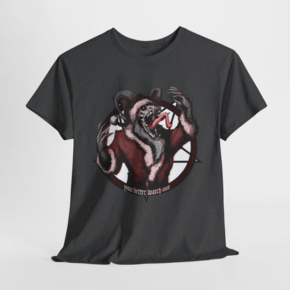 You Better Watch Out Unisex Heavy Cotton Tee