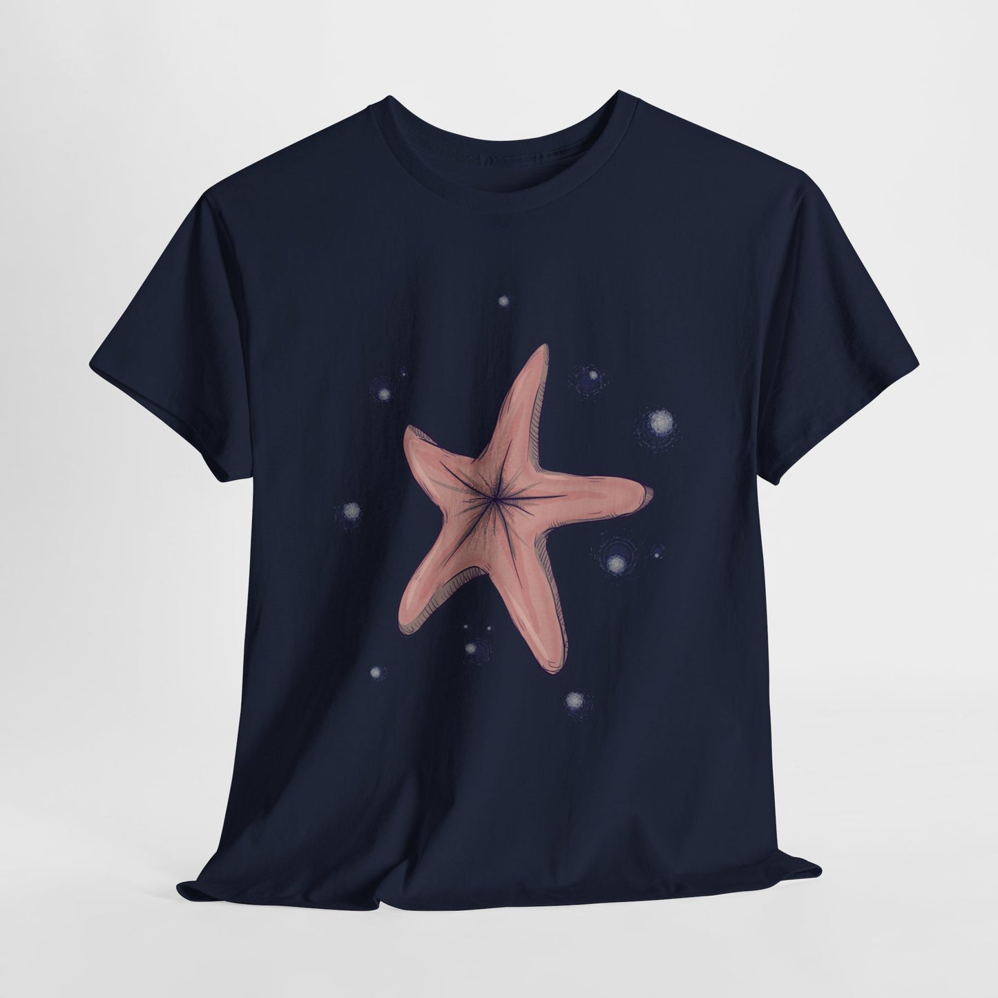 Chocolate Starfish Unisex Heavy Cotton Tee