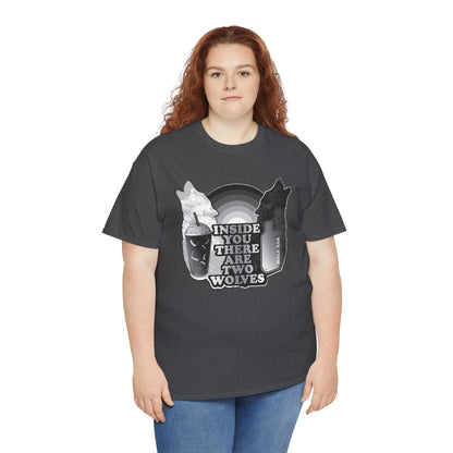 Two Wolves Unisex Heavy Cotton Tee