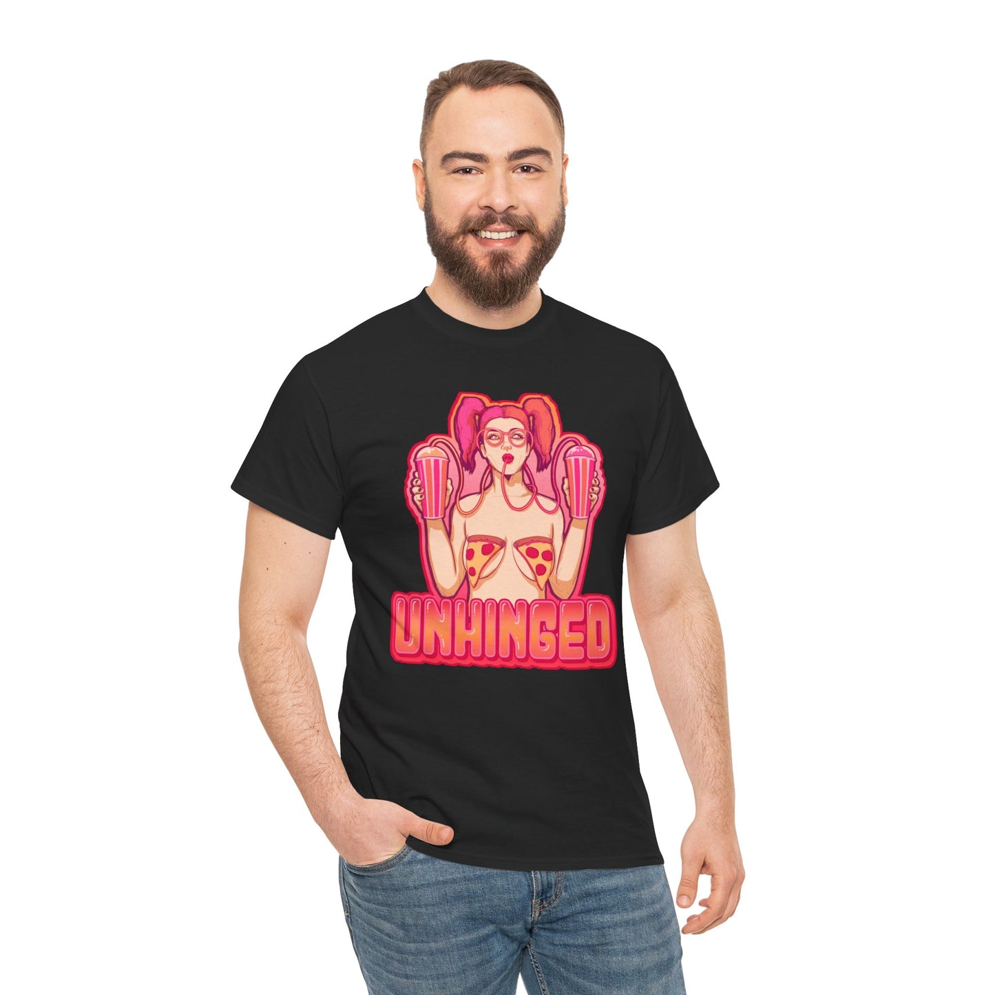 Unhinged Unisex Heavy Cotton Tee