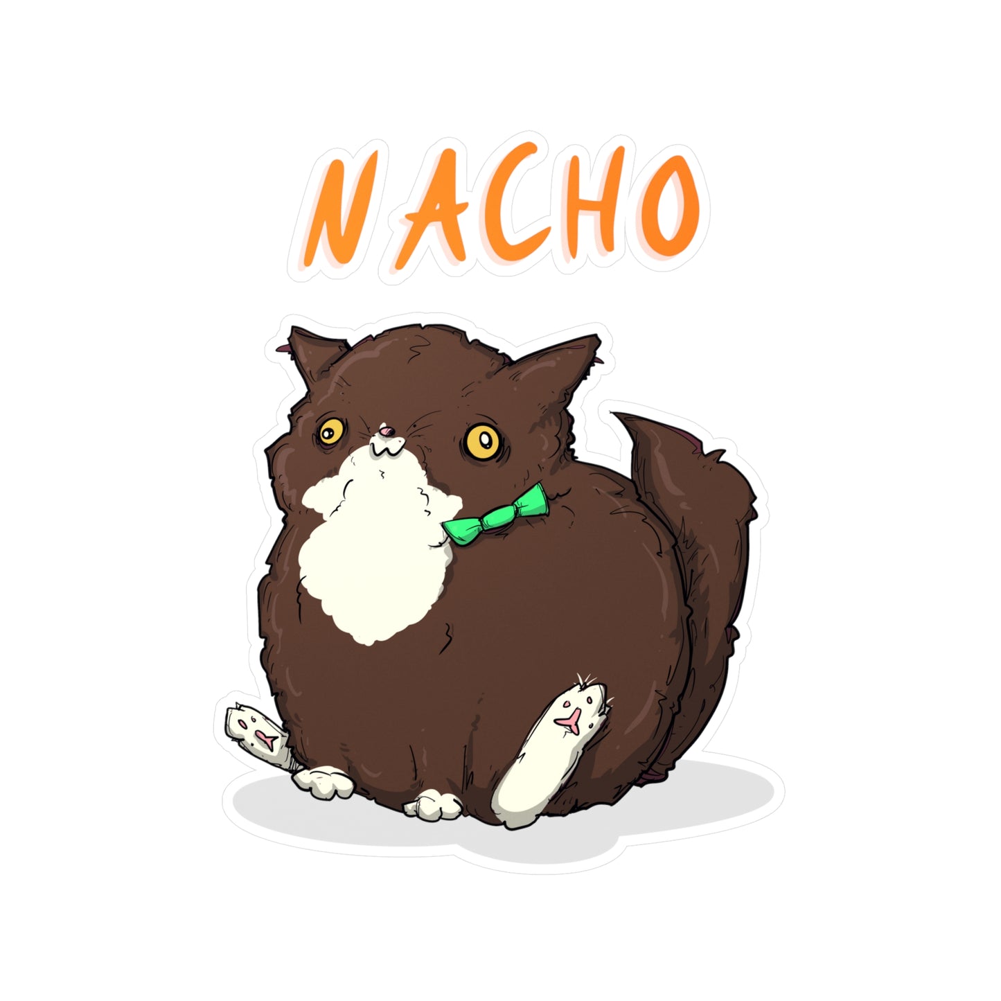 Nacho The Cat Kiss-Cut Vinyl Decal