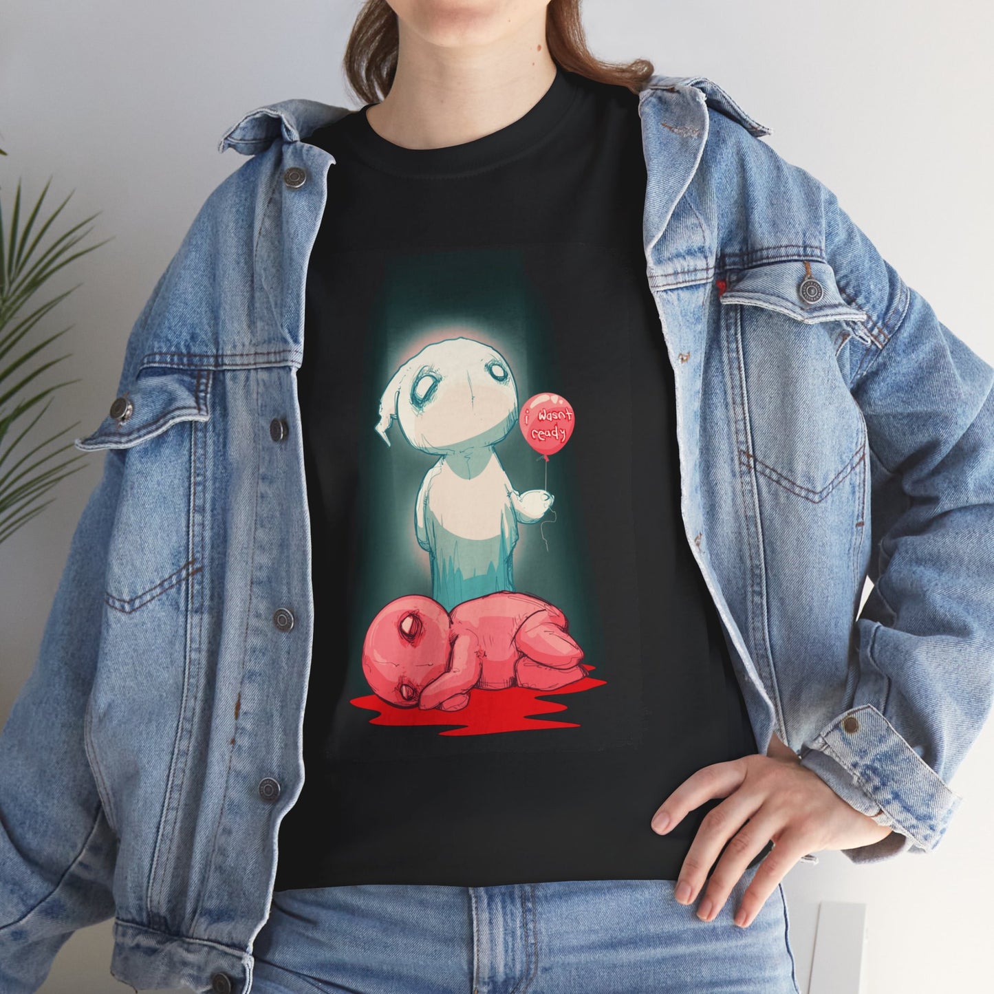 I Wasn't Ready Unisex Heavy Cotton Tee