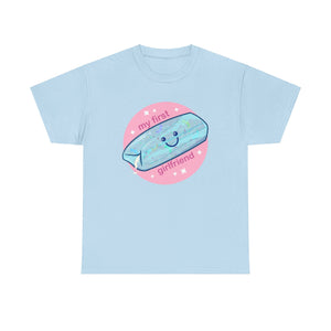 My First Girlfriend Unisex Heavy Cotton Tee