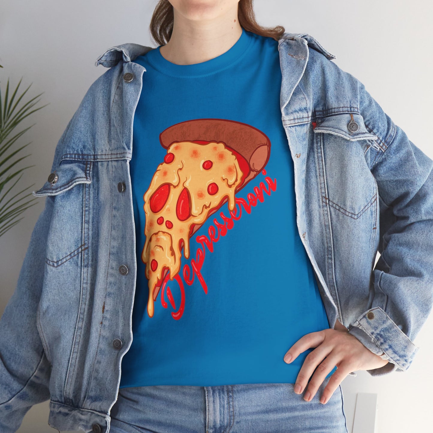 Depresseroni Unisex Heavy Cotton Tee