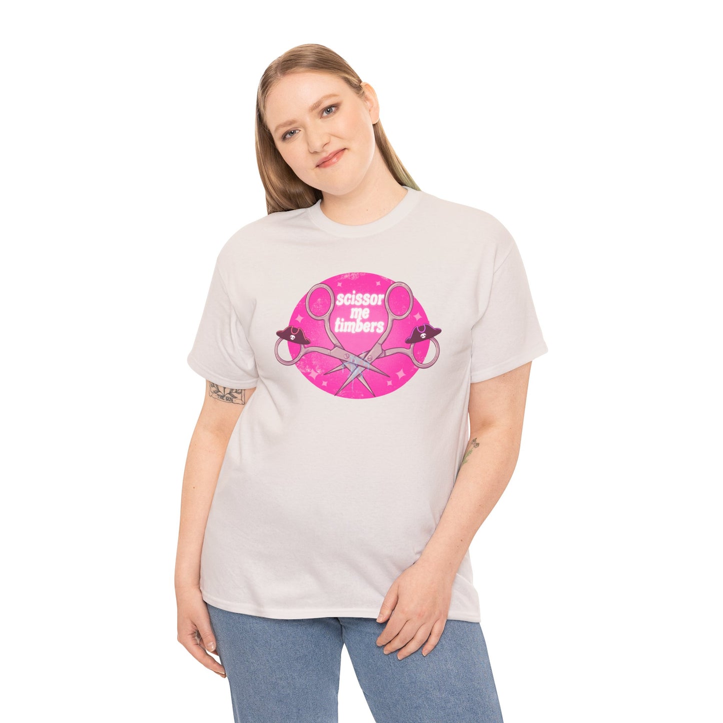 Scissor Me Timbers Unisex Heavy Cotton Tee