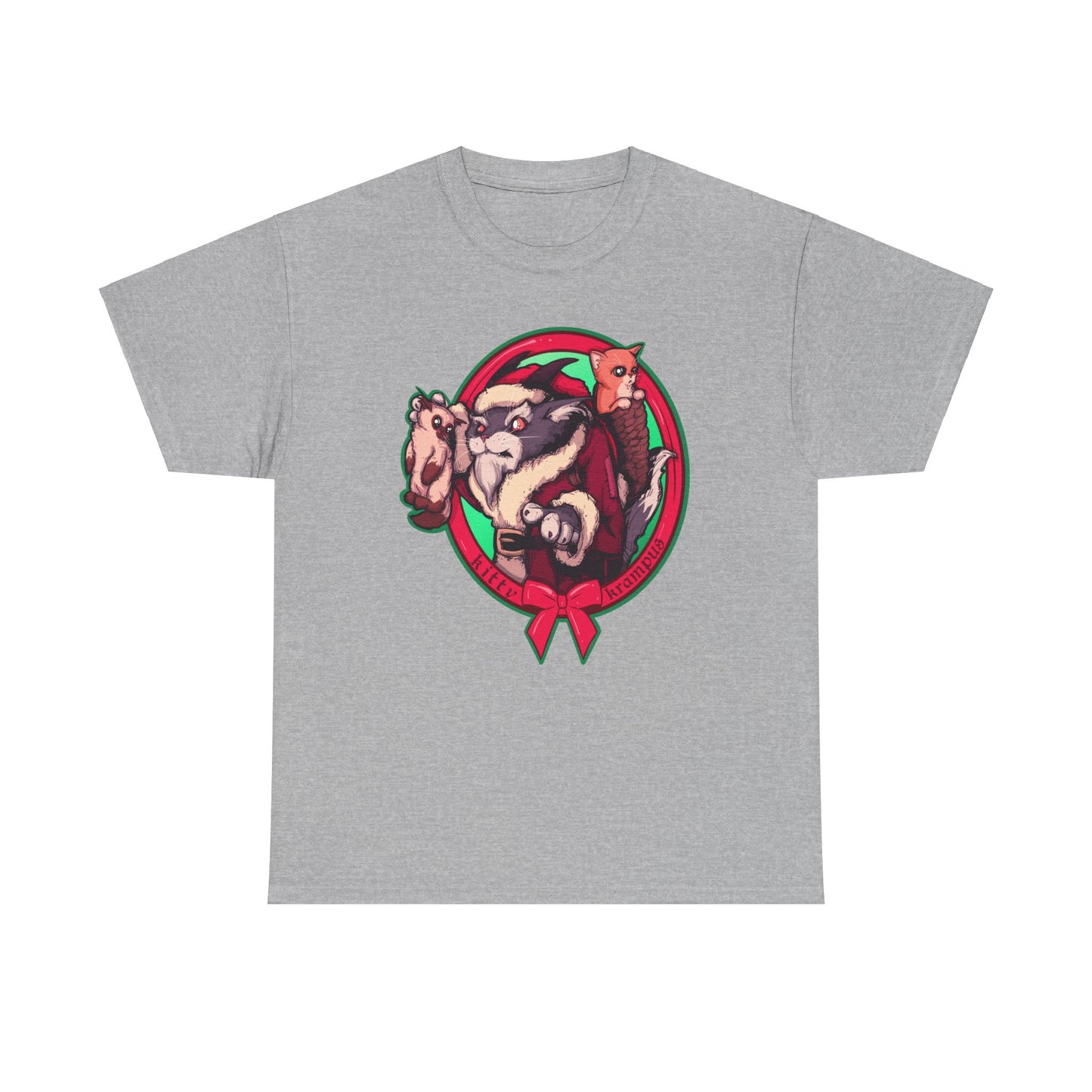 Kitty Krampus Unisex Heavy Cotton Tee