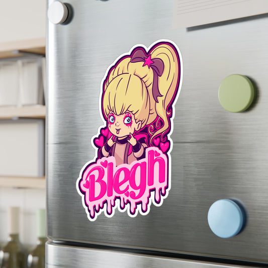 Rainbow Blegh Kiss-Cut Vinyl Decal