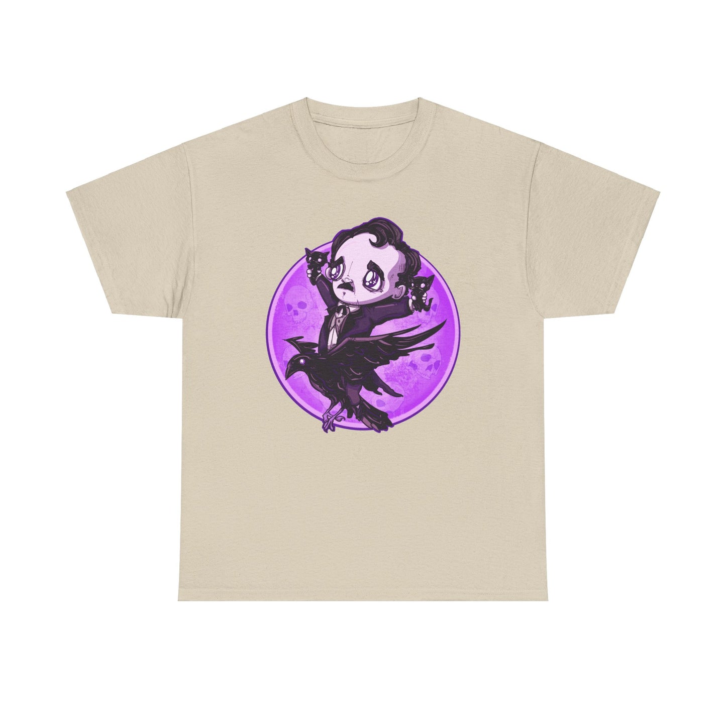 Poe Is Coming Unisex Heavy Cotton Tee