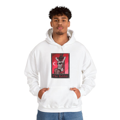 The Rabbit Tarot Unisex Heavy Blend Hooded Sweatshirt