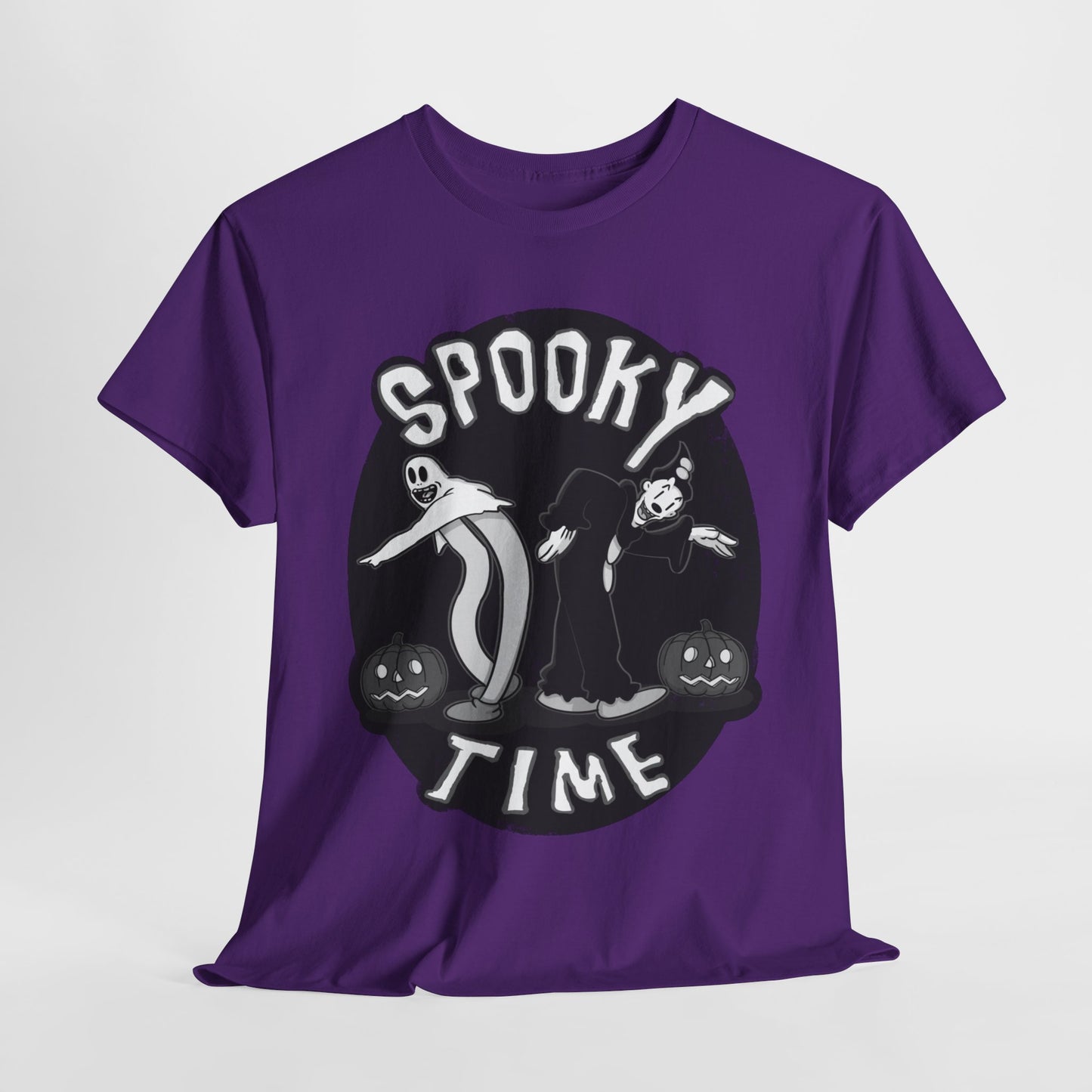 Spooky Time Unisex Heavy Cotton Tee