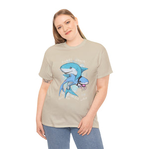 Daddy Shark Unisex Heavy Cotton Tee