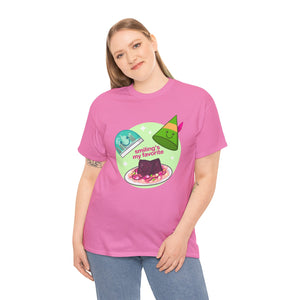 Smiling's My Favorite Unisex Heavy Cotton Tee