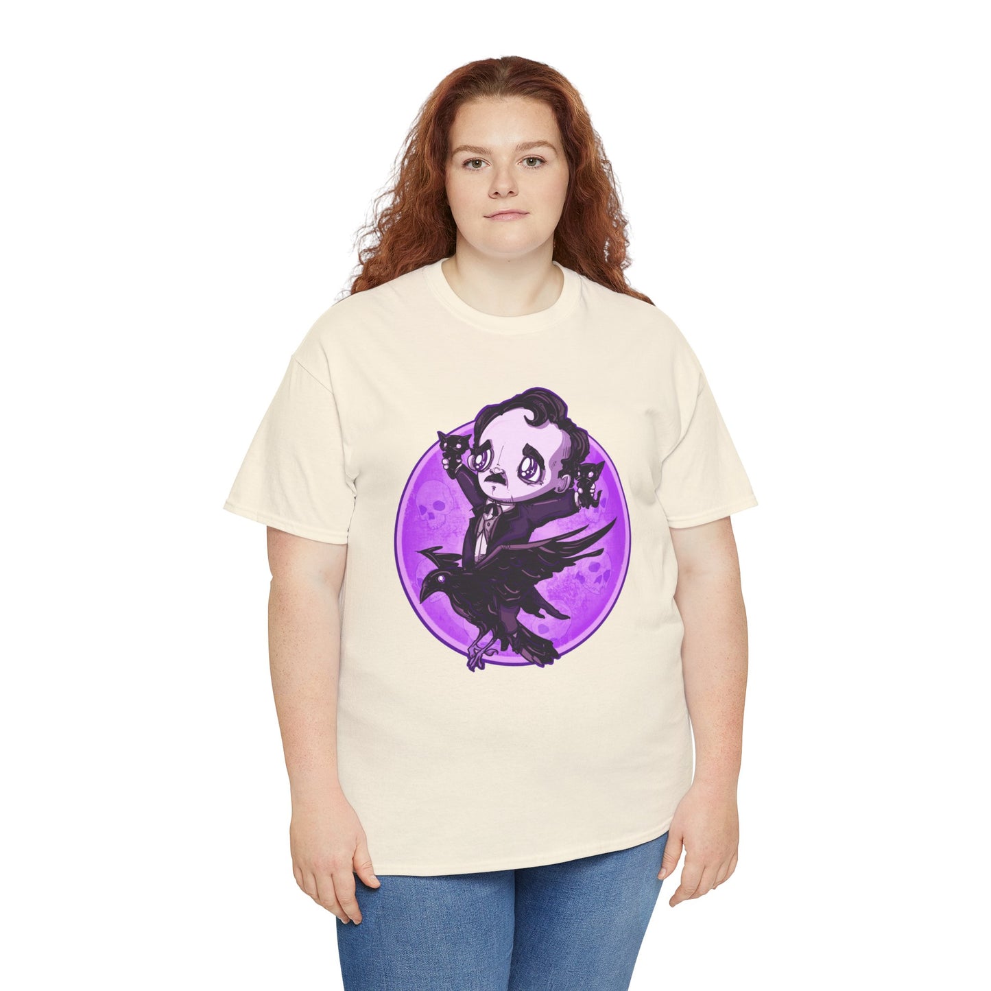 Poe Is Coming Unisex Heavy Cotton Tee