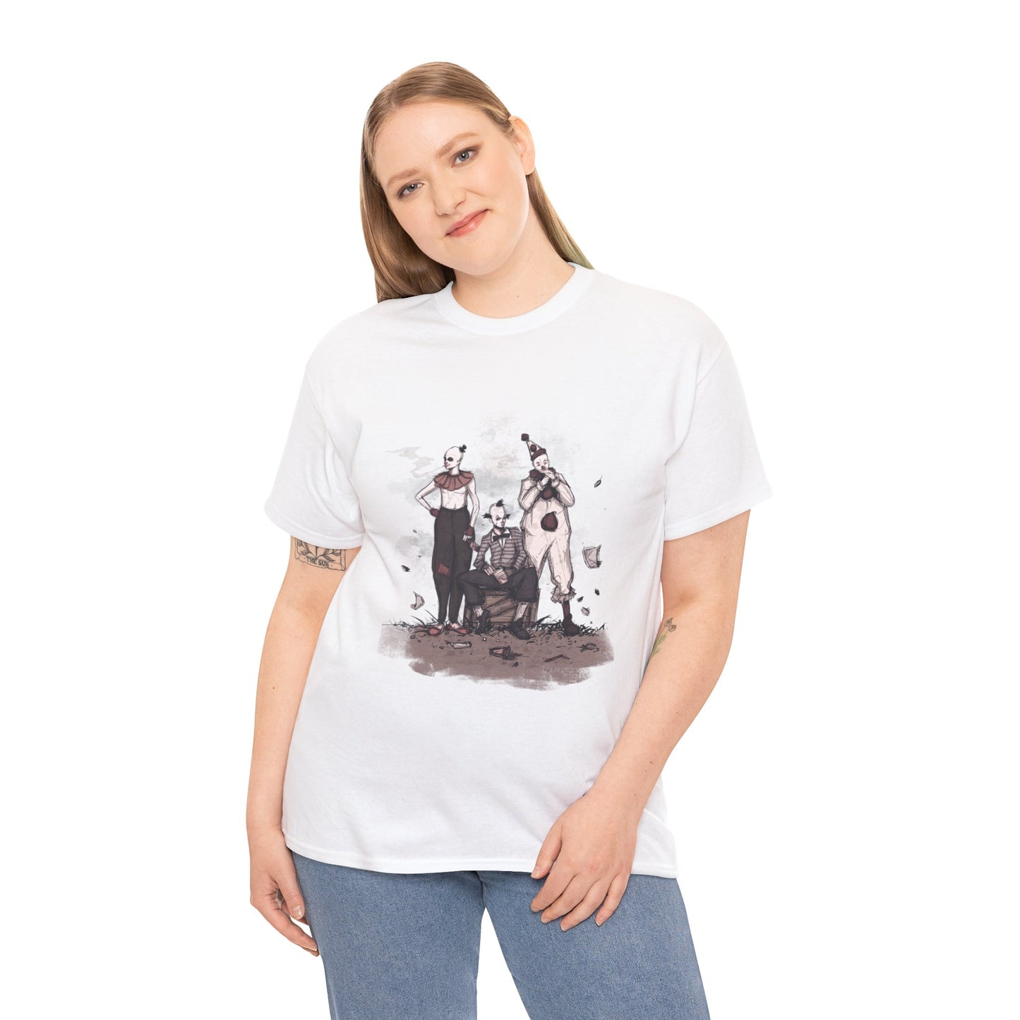 Retro Circus Unisex Heavy Cotton Tee
