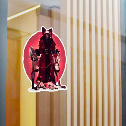 Krampus Daddy Kiss-Cut Vinyl Decal