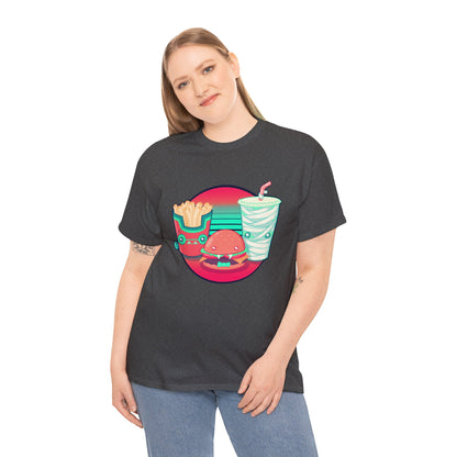 Spooky Fast Food Unisex Heavy Cotton Tee
