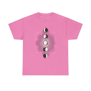 Cat Phases Unisex Heavy Cotton Tee