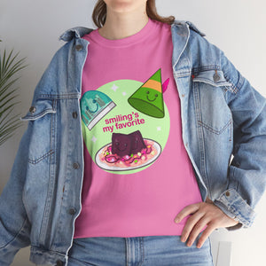 Smiling's My Favorite Unisex Heavy Cotton Tee