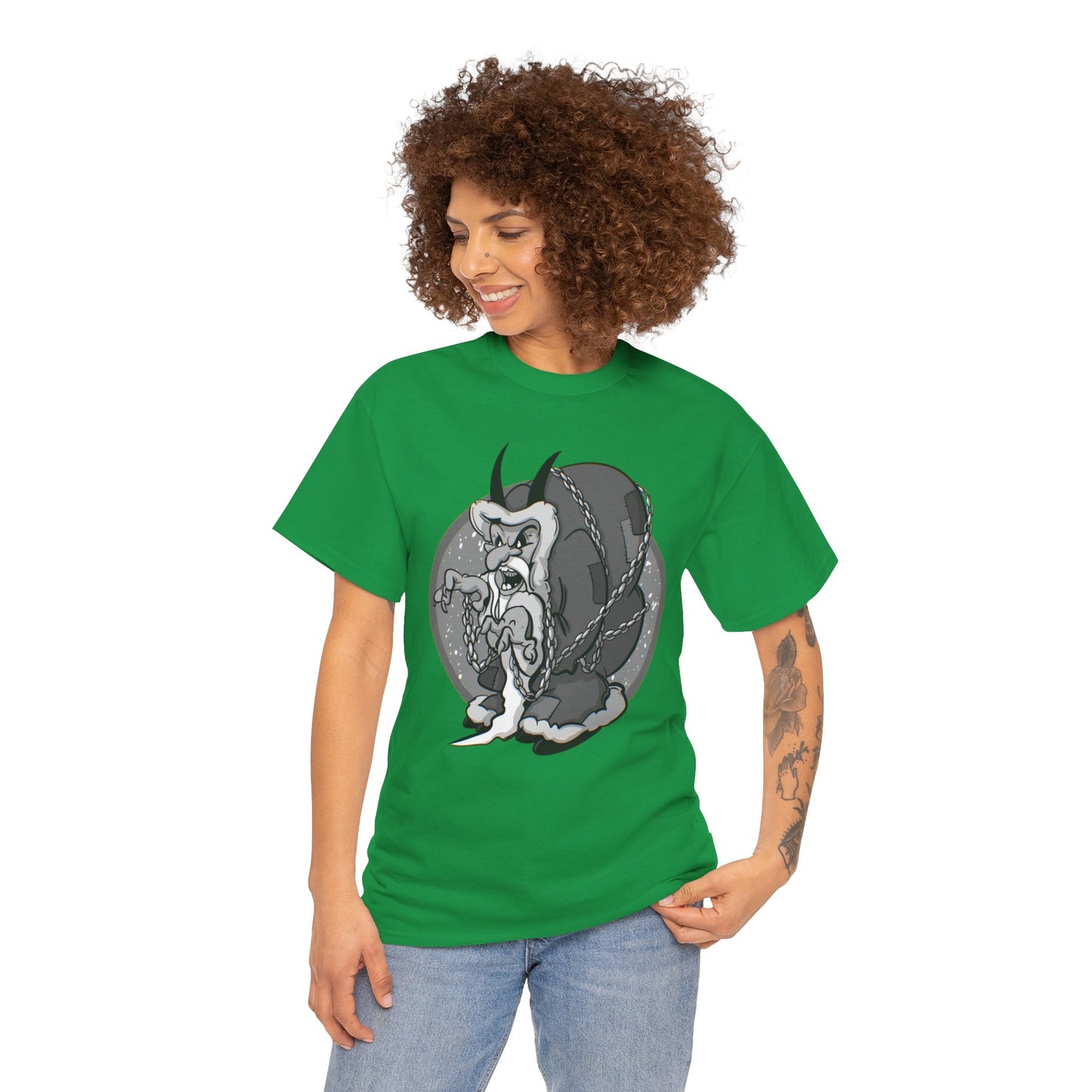 Rubber Hose Krampus II Unisex Heavy Cotton Tee