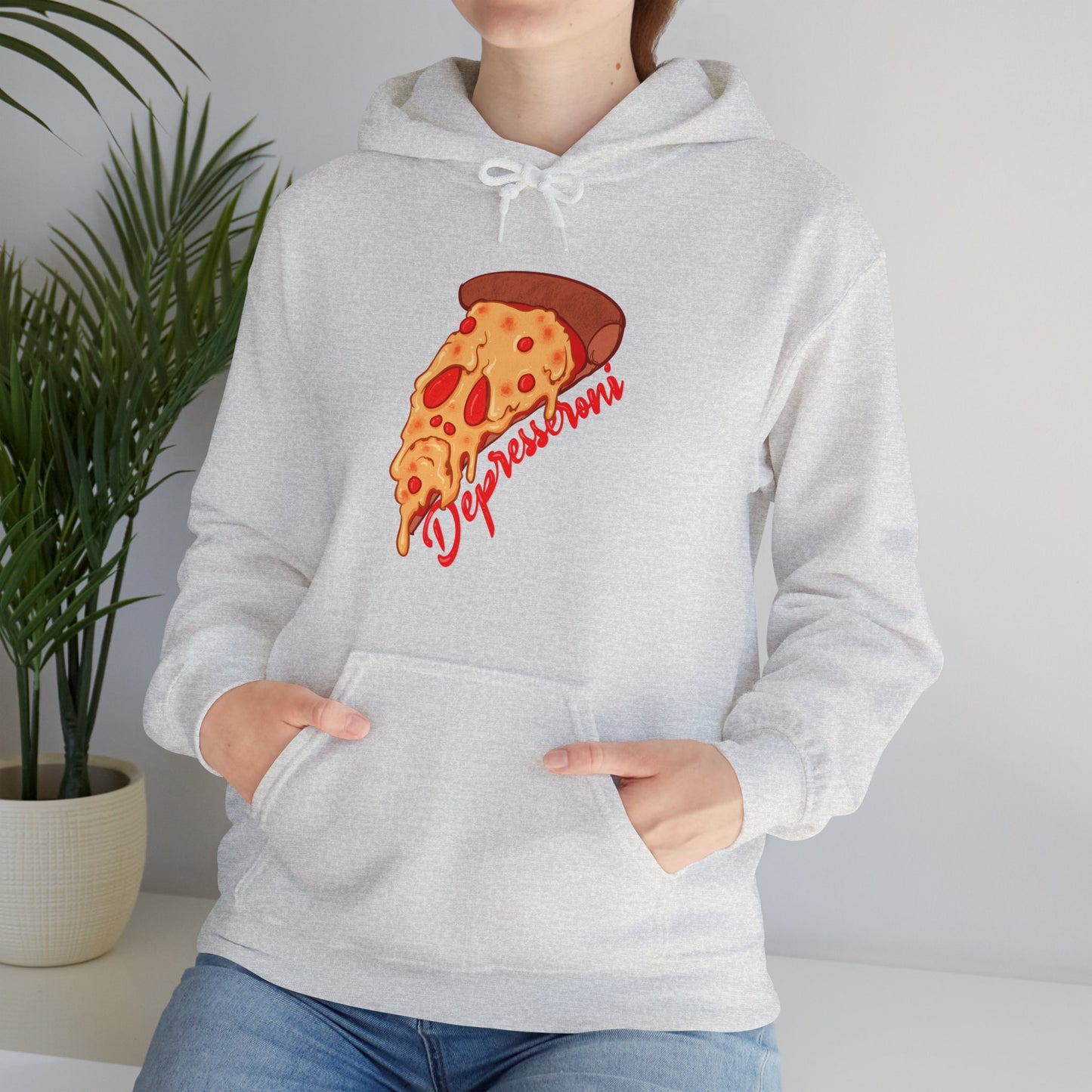 Depresseroni Unisex Heavy Blend Hooded Sweatshirt