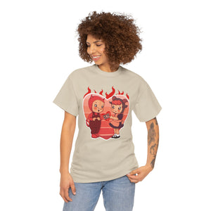 Love Is Hell Unisex Heavy Cotton Tee