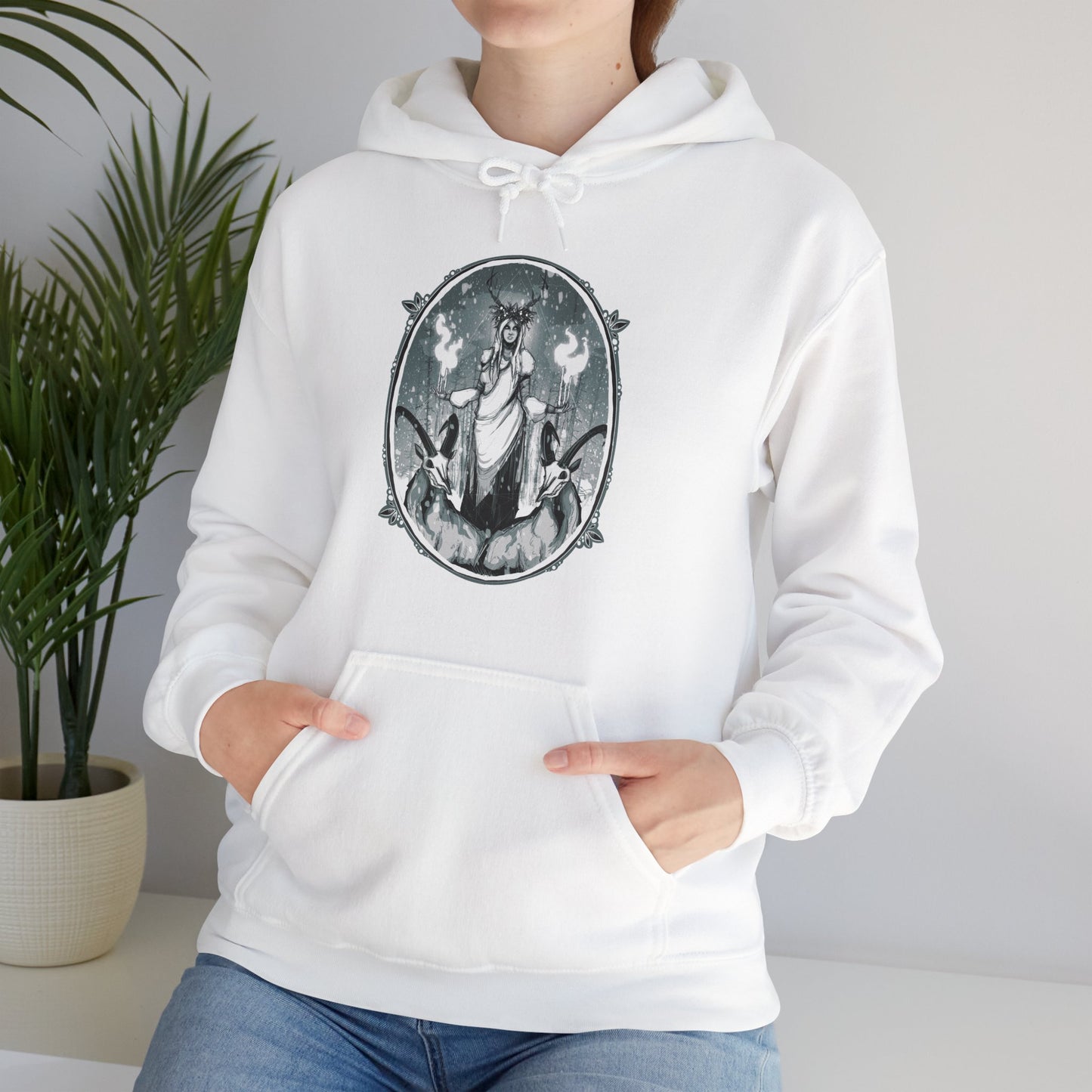 Winter Solstice Unisex Heavy Blend Hooded Sweatshirt