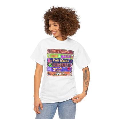 Adult 90s VHS Unisex Heavy Cotton Tee