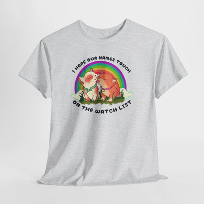 Watchlist Cats Unisex Heavy Cotton Tee
