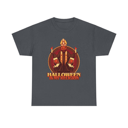Halloween Is My Religion Unisex Heavy Cotton Tee