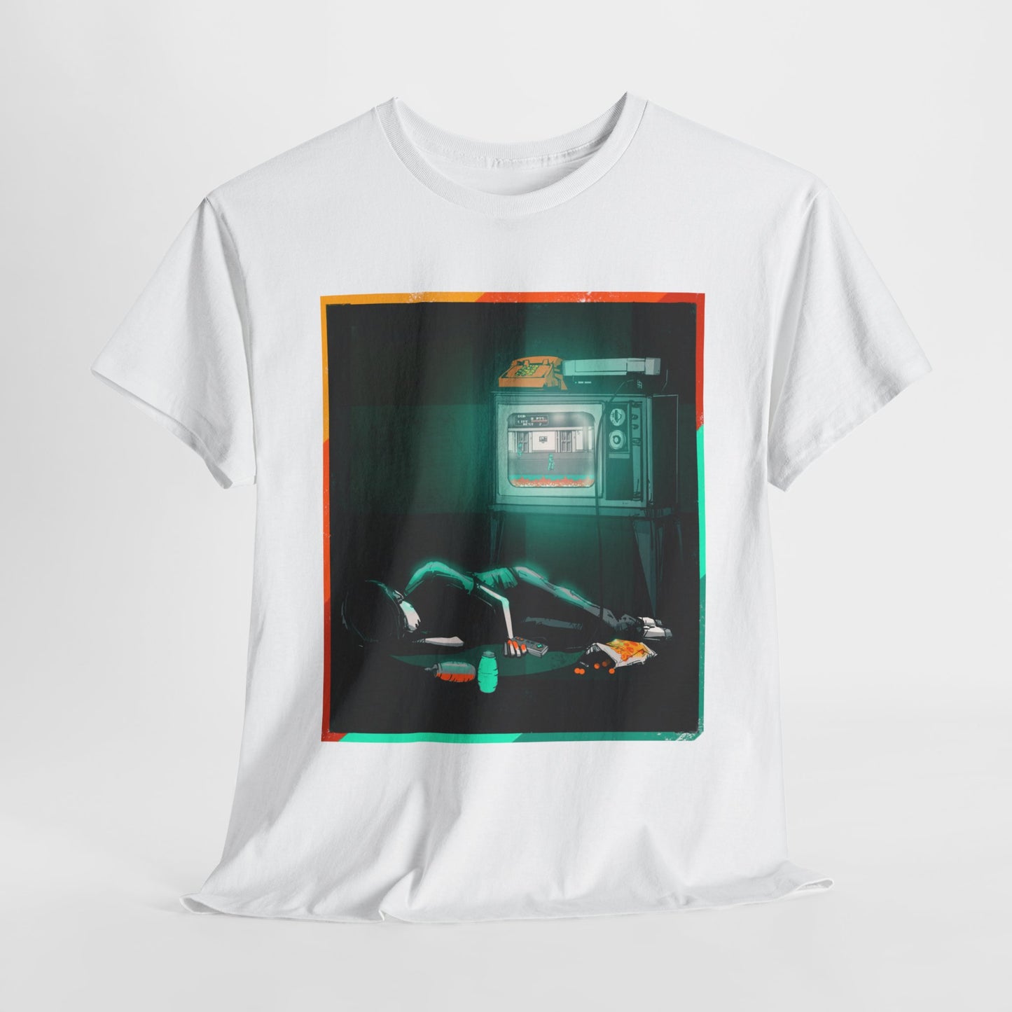 Long Night Unisex Heavy Cotton Tee