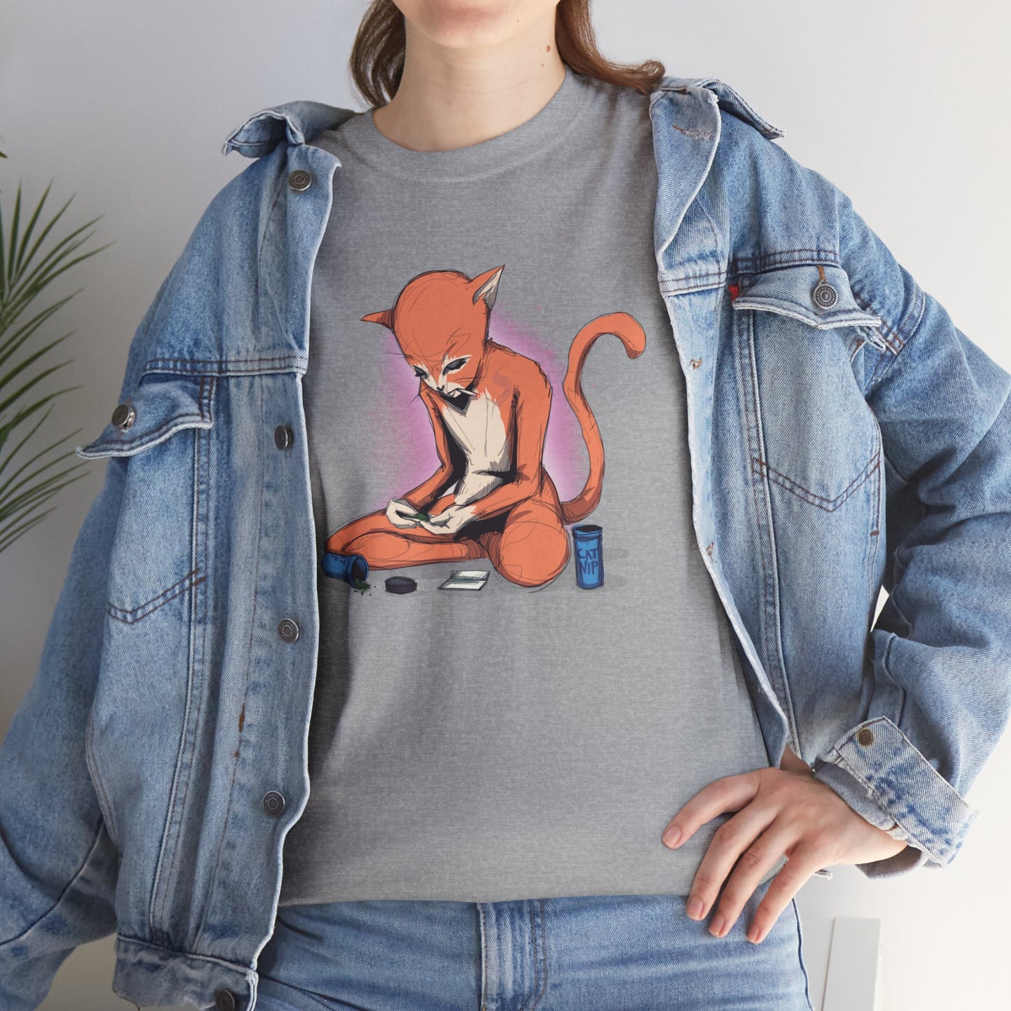 Catnip Unisex Heavy Cotton Tee